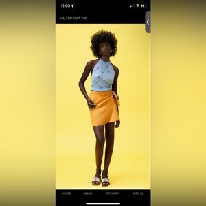 Zara Crochet Knit - Haltered neck